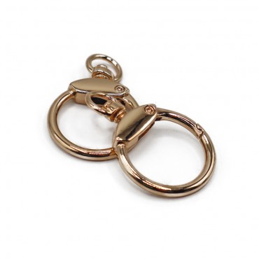 Carabiners Gold Ring and...
