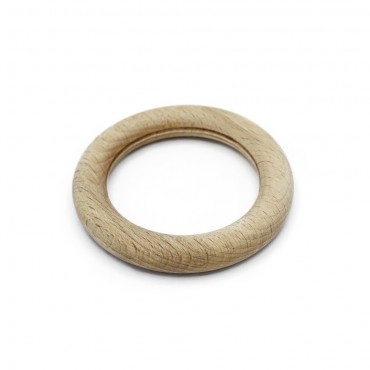 Natural Wood Ring 5.5cm