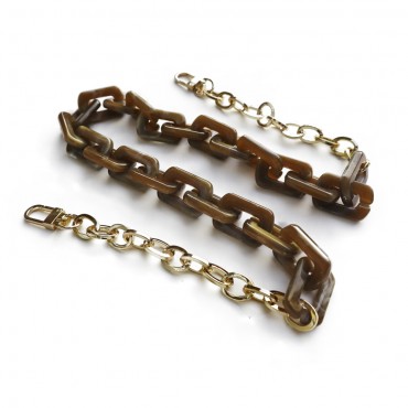 Resin chain strap Square...