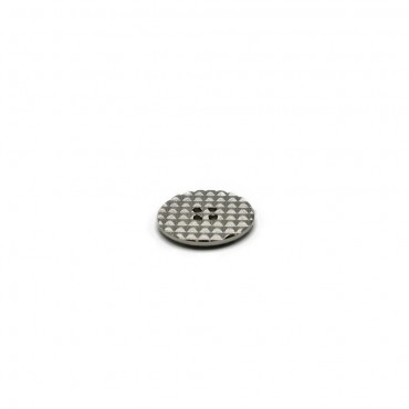 Button Silver Pyramid 20mm 1pc