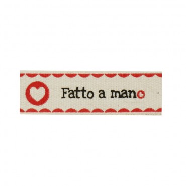 Etichetta Handmade Fatto a...