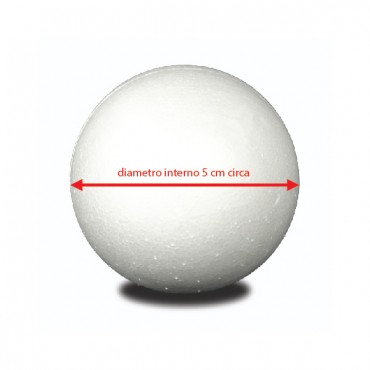 Sp101 Polystyrene Ball - 5cm