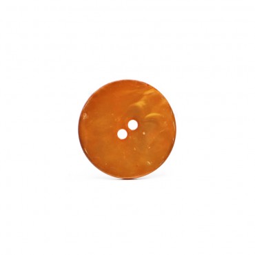 Akoya Button 32 Orange 1pc