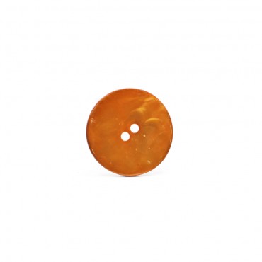 Akoya Button 24 Orange 1pc