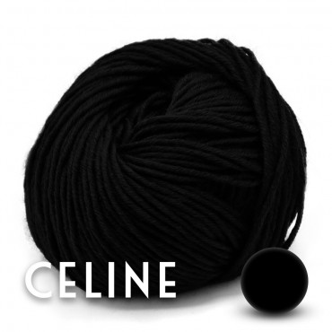 Celine Noir uni Grammes 50