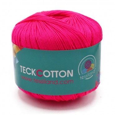 Teck Cotton Fucsia Gramos 50